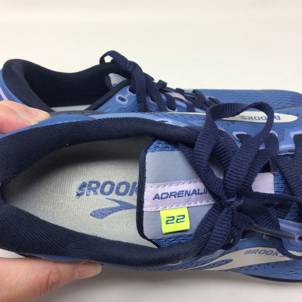 Brooks Adrenaline GTS 22 Women's Running Shoes Blue Gray Size 7.5 Sneakers - Picture 10 of 11